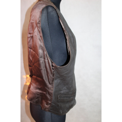 KAMIZELKA SKÓRA rozm. 42